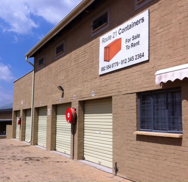 Face Brick Self Storage Units Route 21 SelfStorage Irene, Pretoria