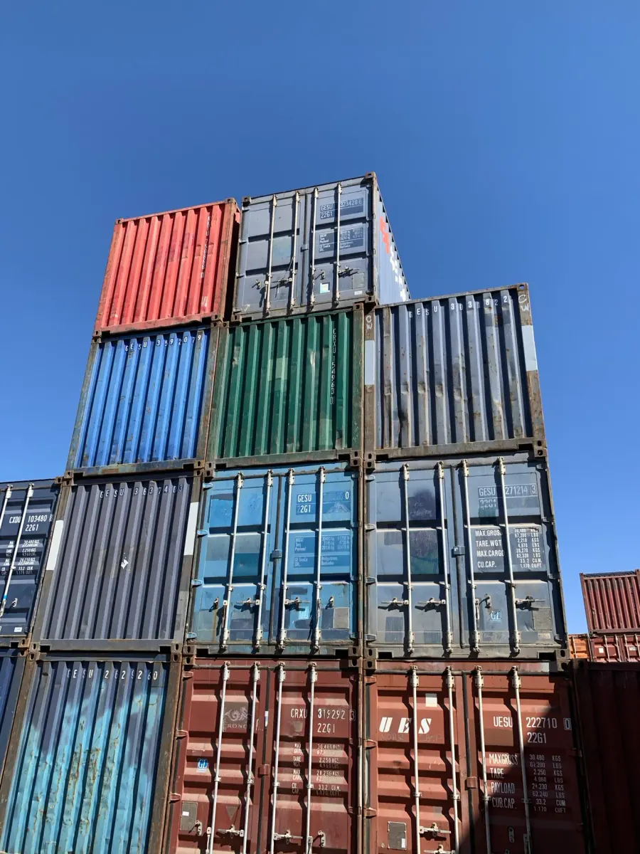 Container storage yard
